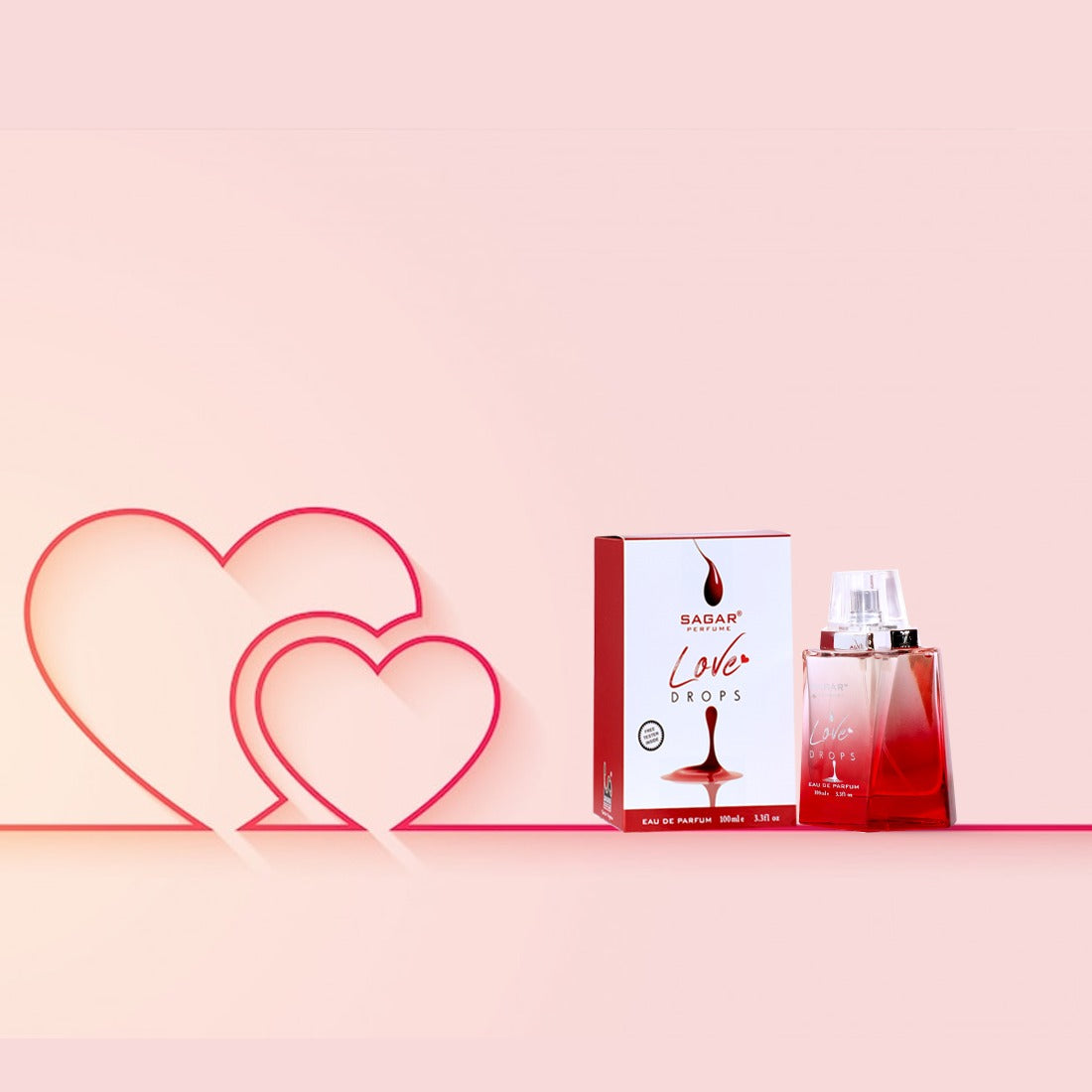 Sagar Love Drops Deodorant And Perfume Combo