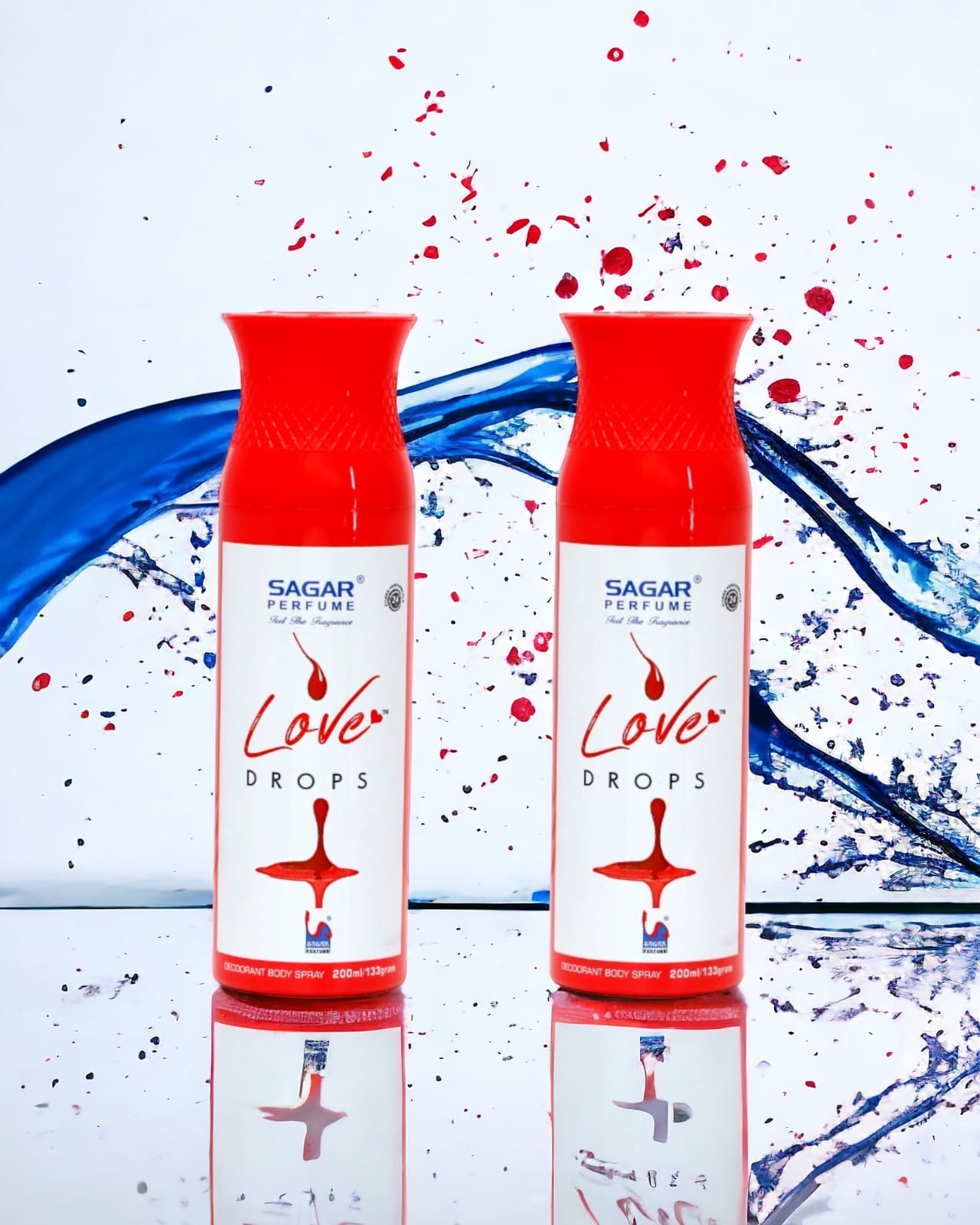 Love Drops Deodorant 2 Pcs - 200ml