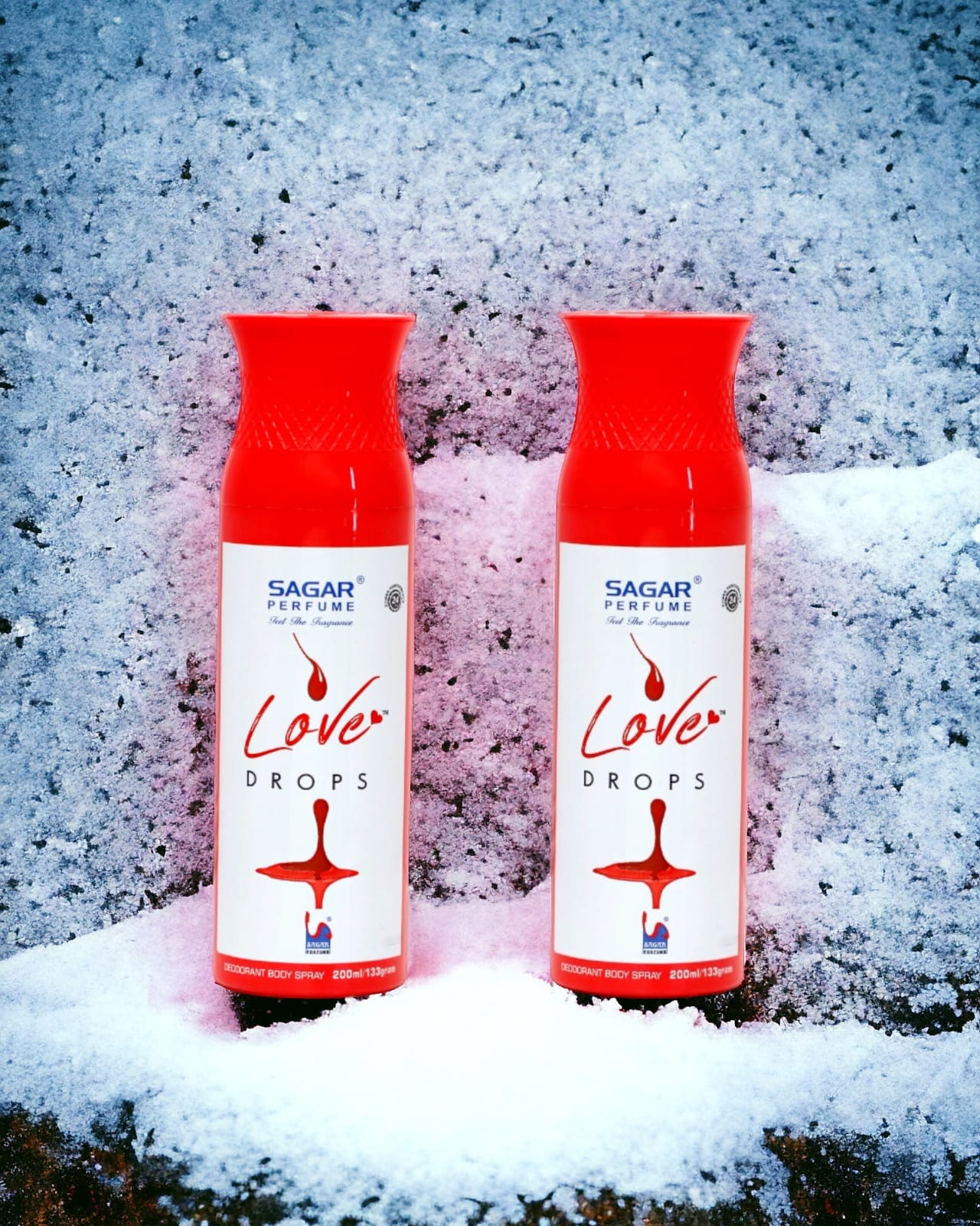 Love Drops Deodorant 2 Pcs - 200ml