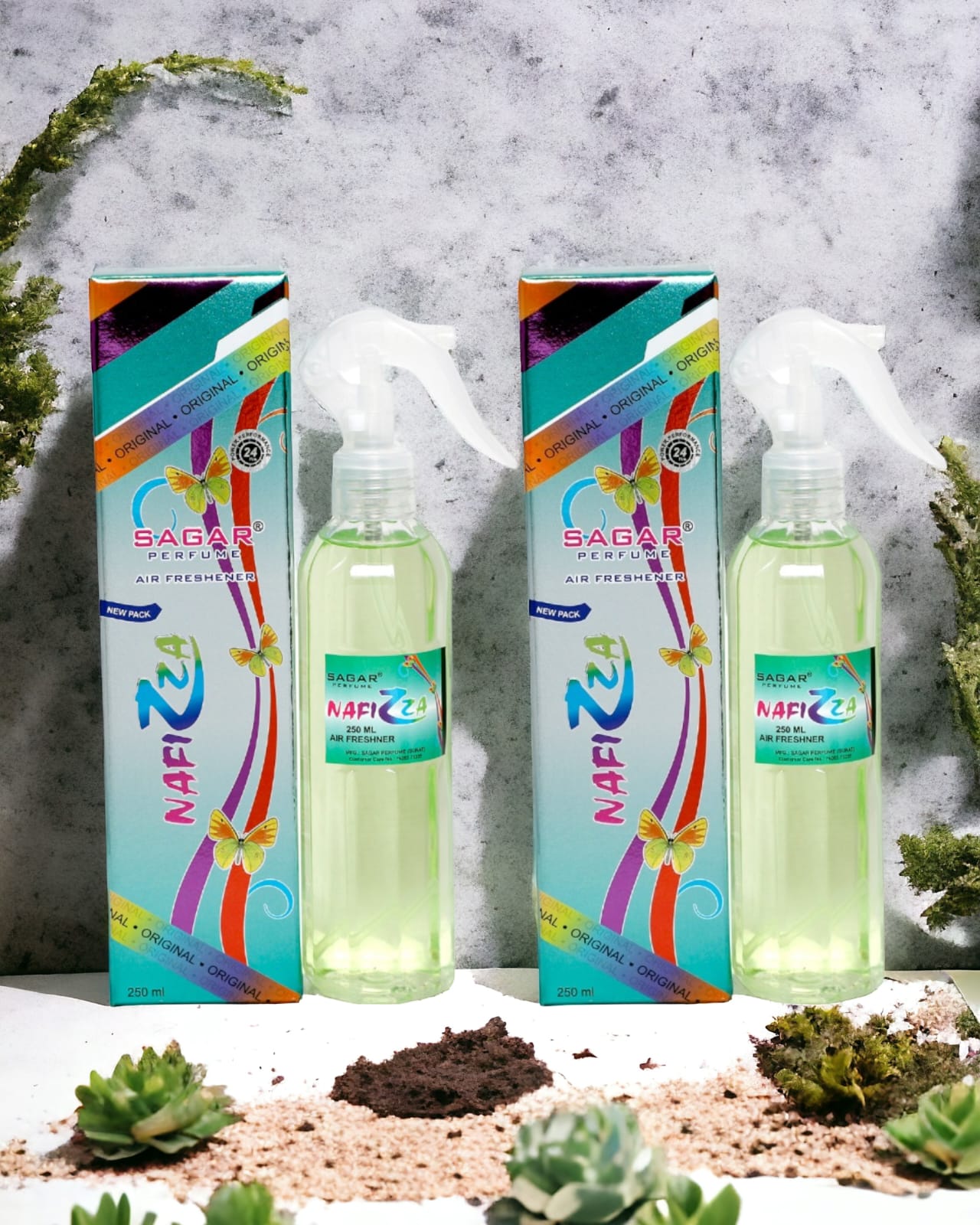 Nafizza Room Freshener 2 Pcs Combo - 250ml