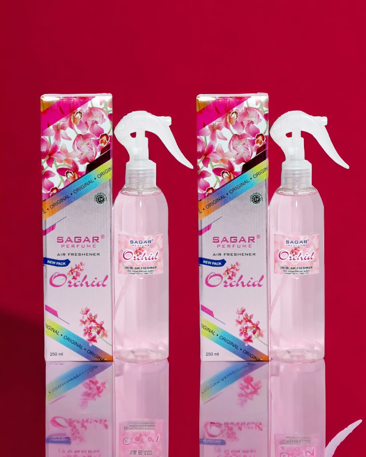 Orchid Room Freshener 2 Pcs Combo - 250ml