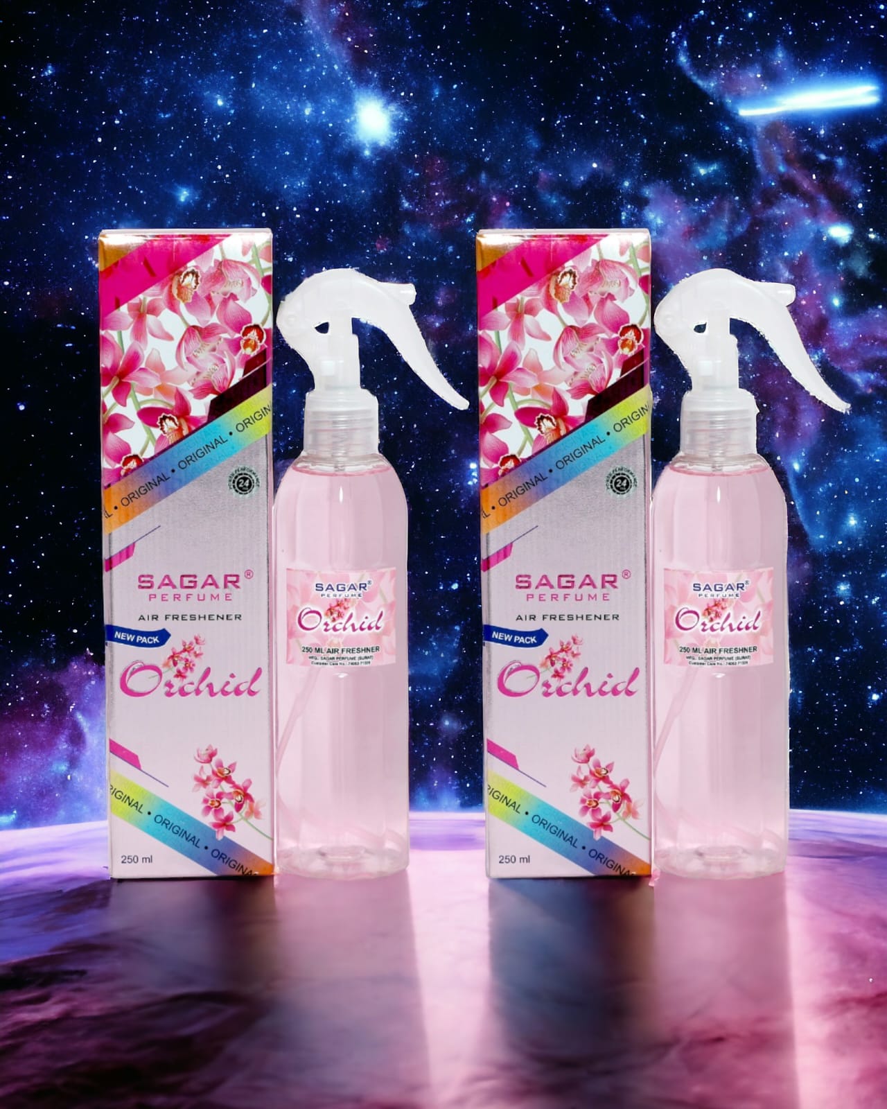 Orchid Room Freshener 2 Pcs Combo - 250ml