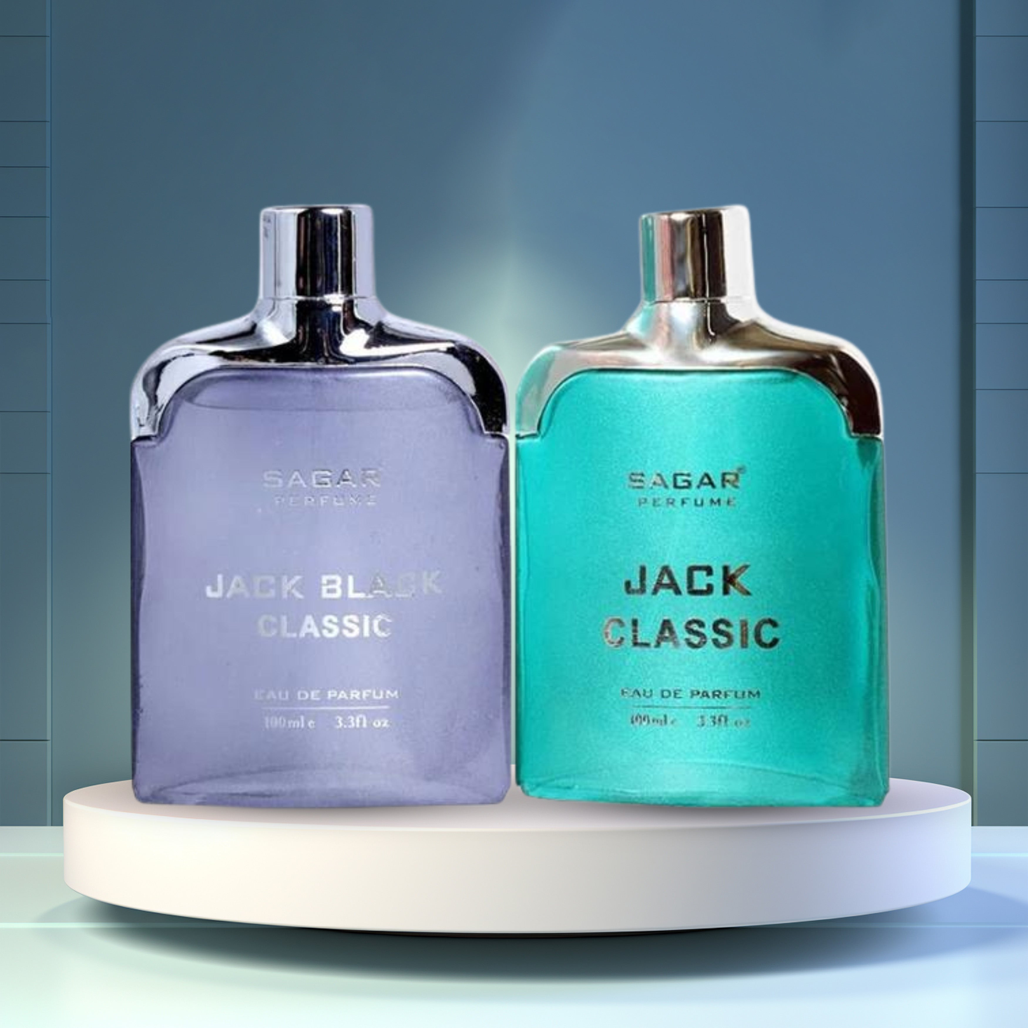 100 ML JACK CLASSIC BLACK & 100 ML JACK CLASSIC BLUE PERFUME COMBO