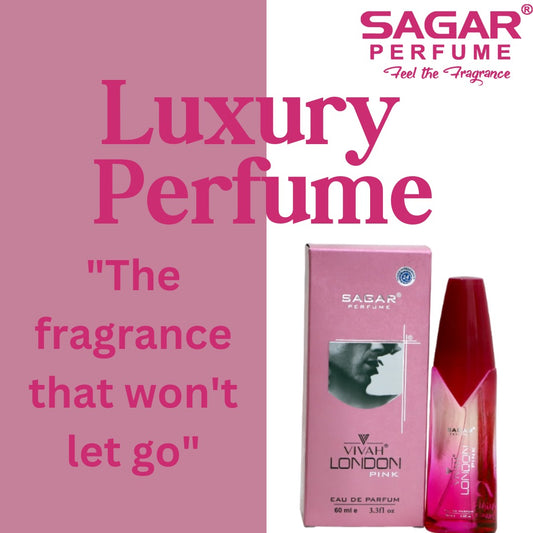 "Unveiling the Essence: Sagar Perfume's Vivah London Pink Collection"