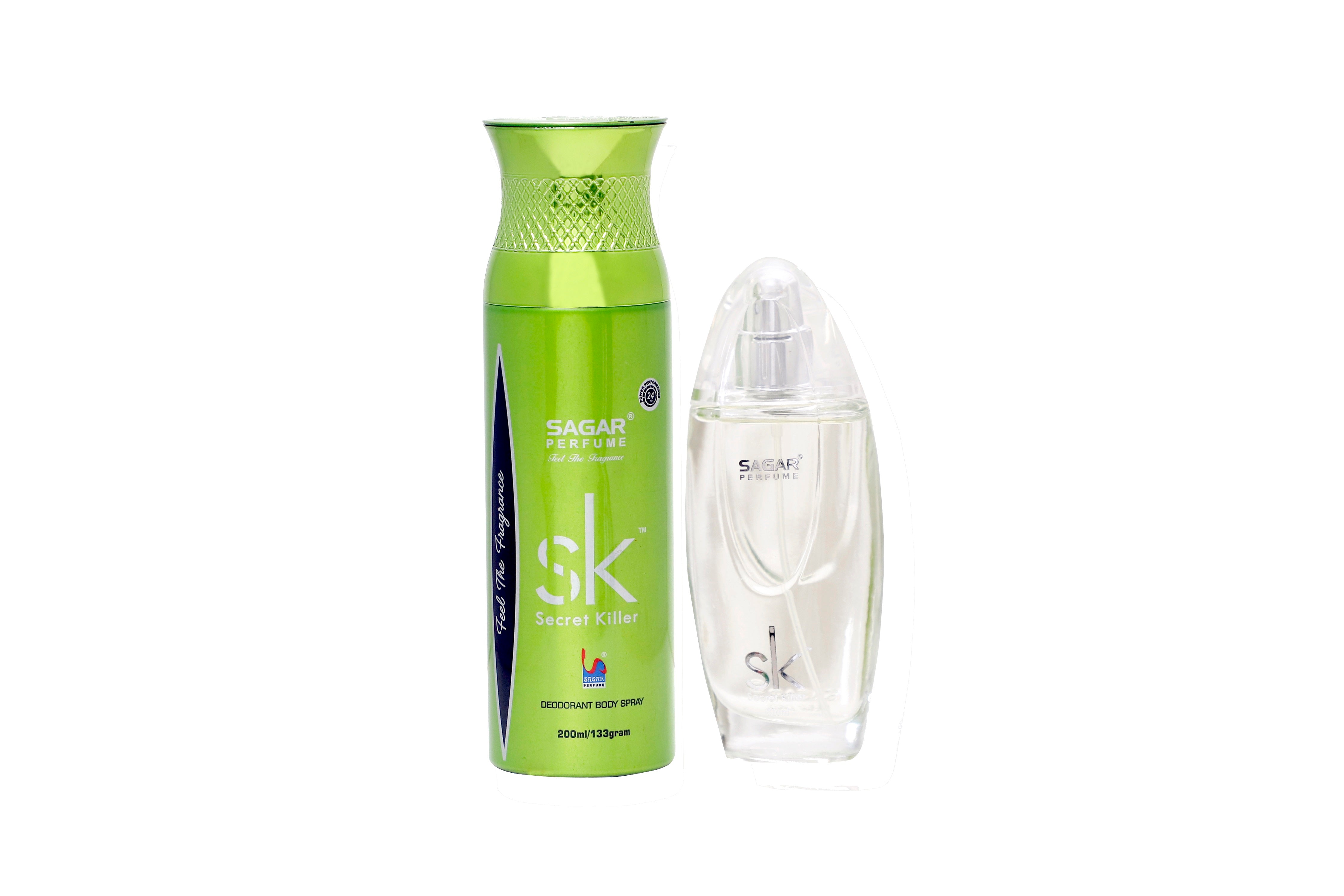 Sagar Secret Killer Green Deodorant And Perfume Combo