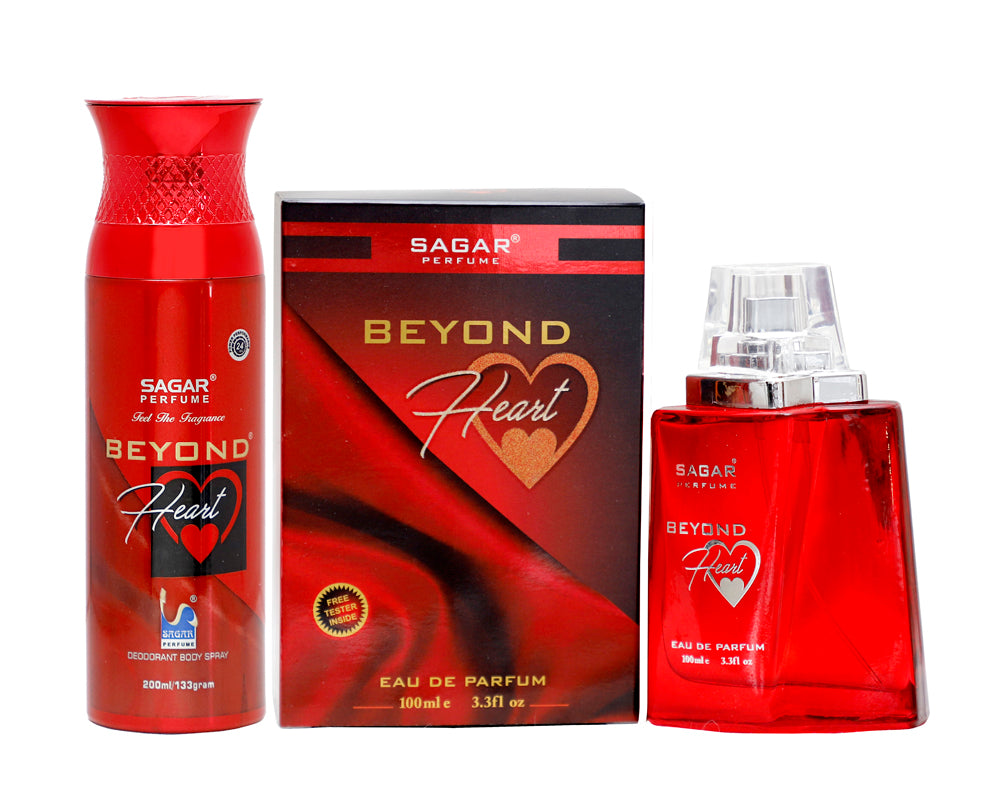 Sagar Beyond Heart Deodorant And Perfume Combo