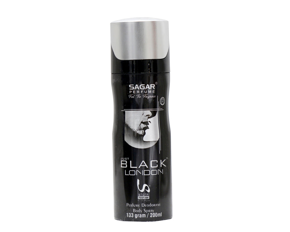 Just Black London Deodorant 2 Pcs - 200ml