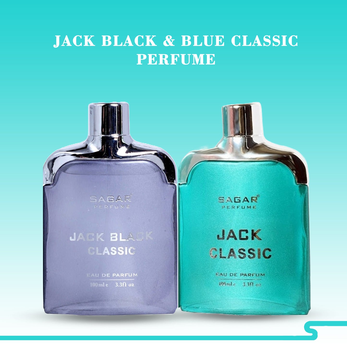 100 ML JACK CLASSIC BLACK & 100 ML JACK CLASSIC BLUE PERFUME COMBO