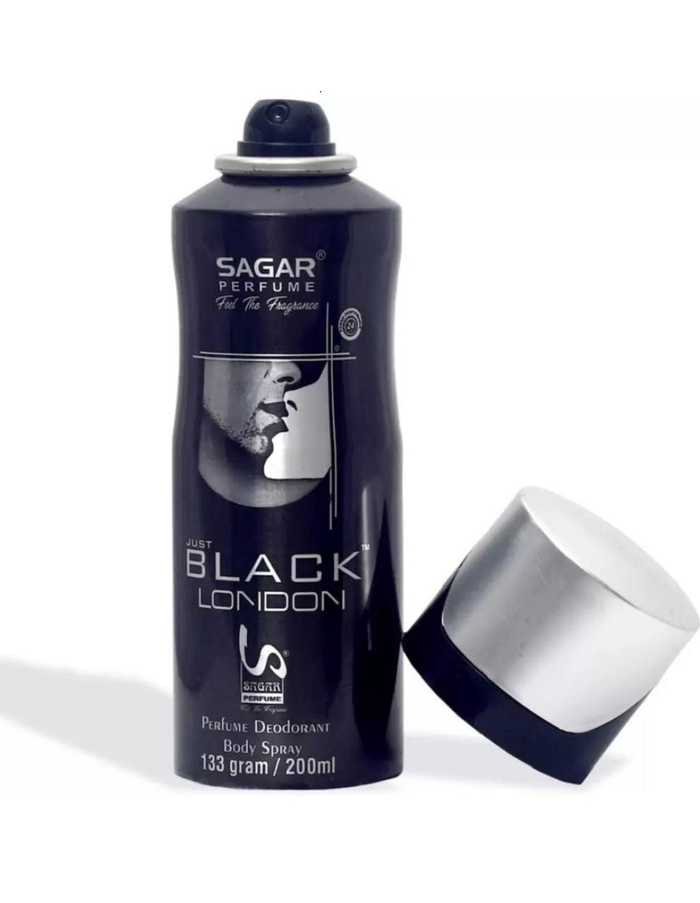 Just Black London Deodorant 2 Pcs - 200ml