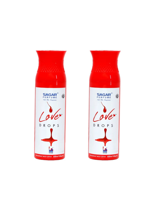 Love Drops Deodorant 2 Pcs - 200ml