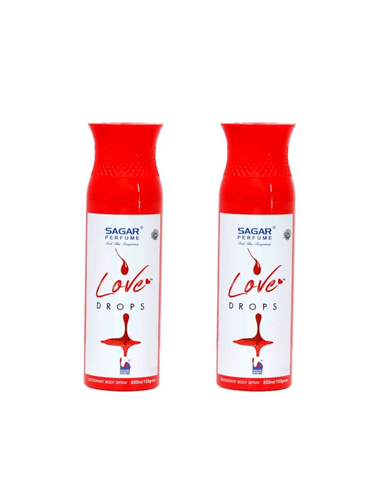 Love Drops Deodorant 2 Pcs - 200ml