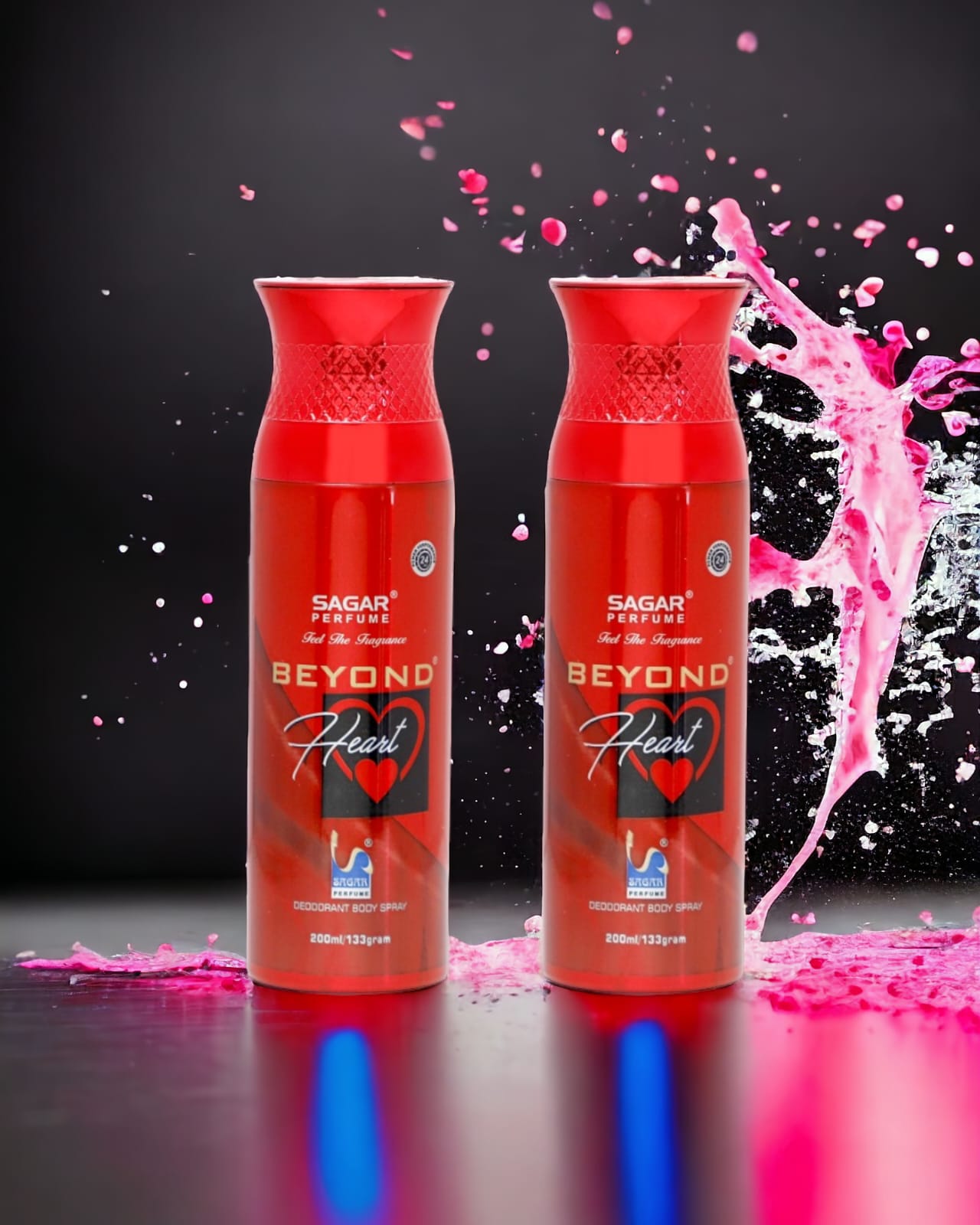 Beyond Heart Deodorant 2 Pcs - 200ml