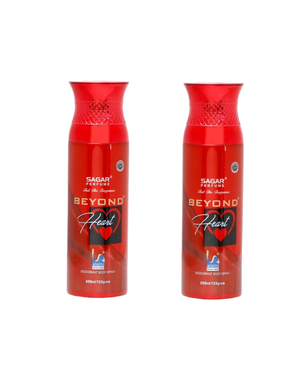 Beyond Heart Deodorant 2 Pcs - 200ml