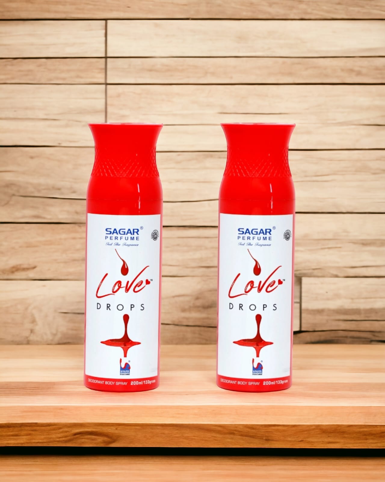 Love Drops Deodorant 2 Pcs - 200ml