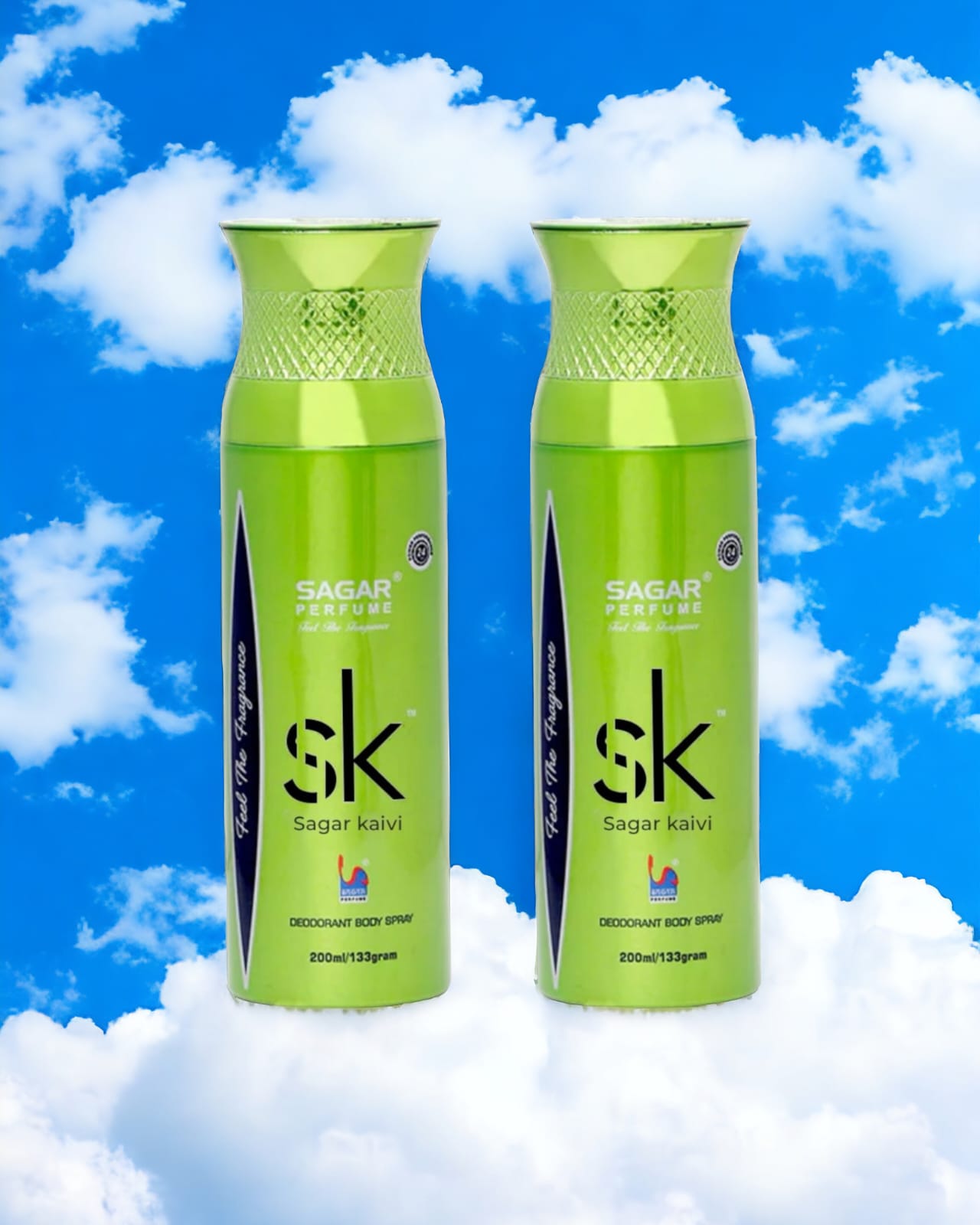 SK Green Deodorant 2 Pcs - 200 ml