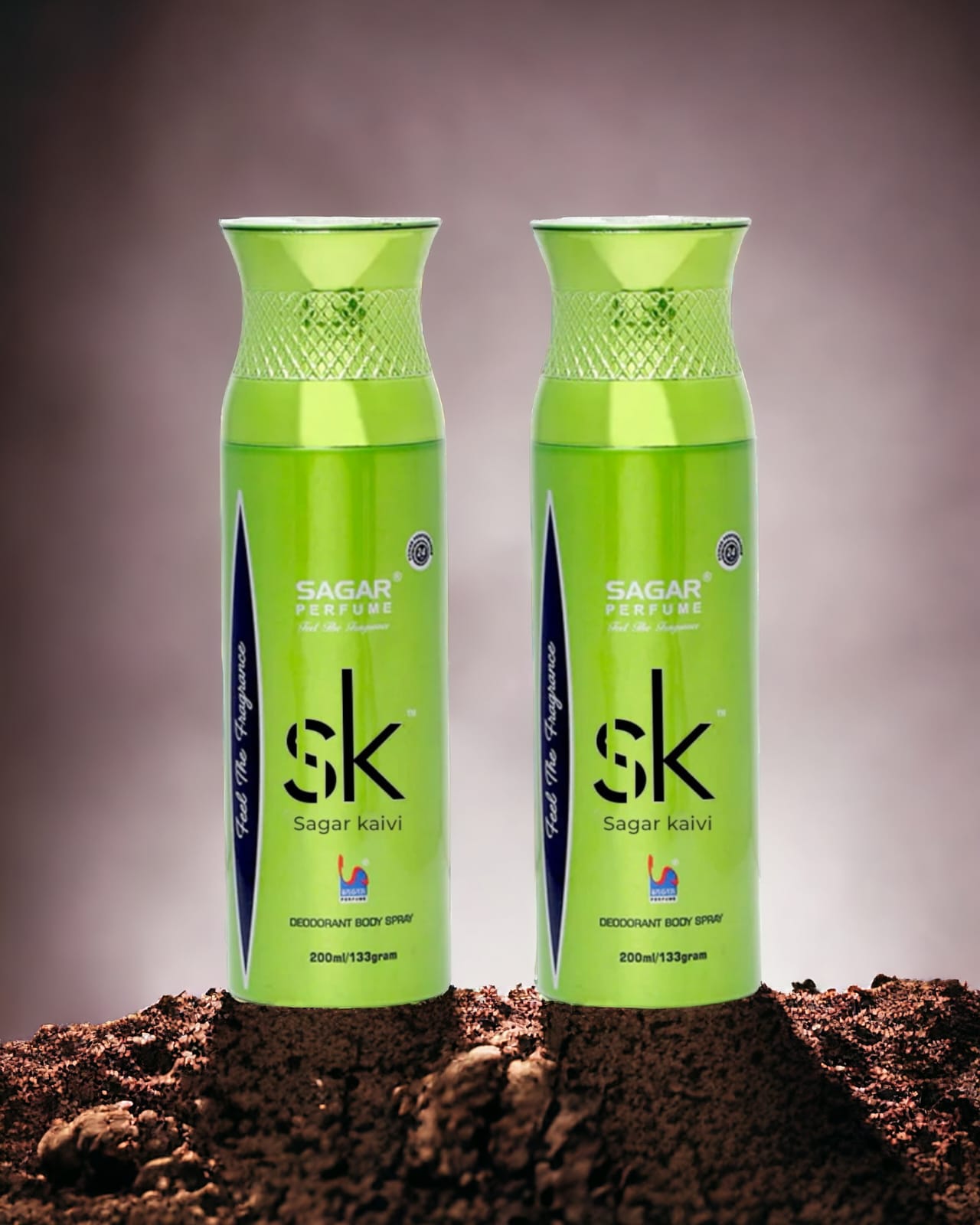 SK Green Deodorant 2 Pcs - 200 ml