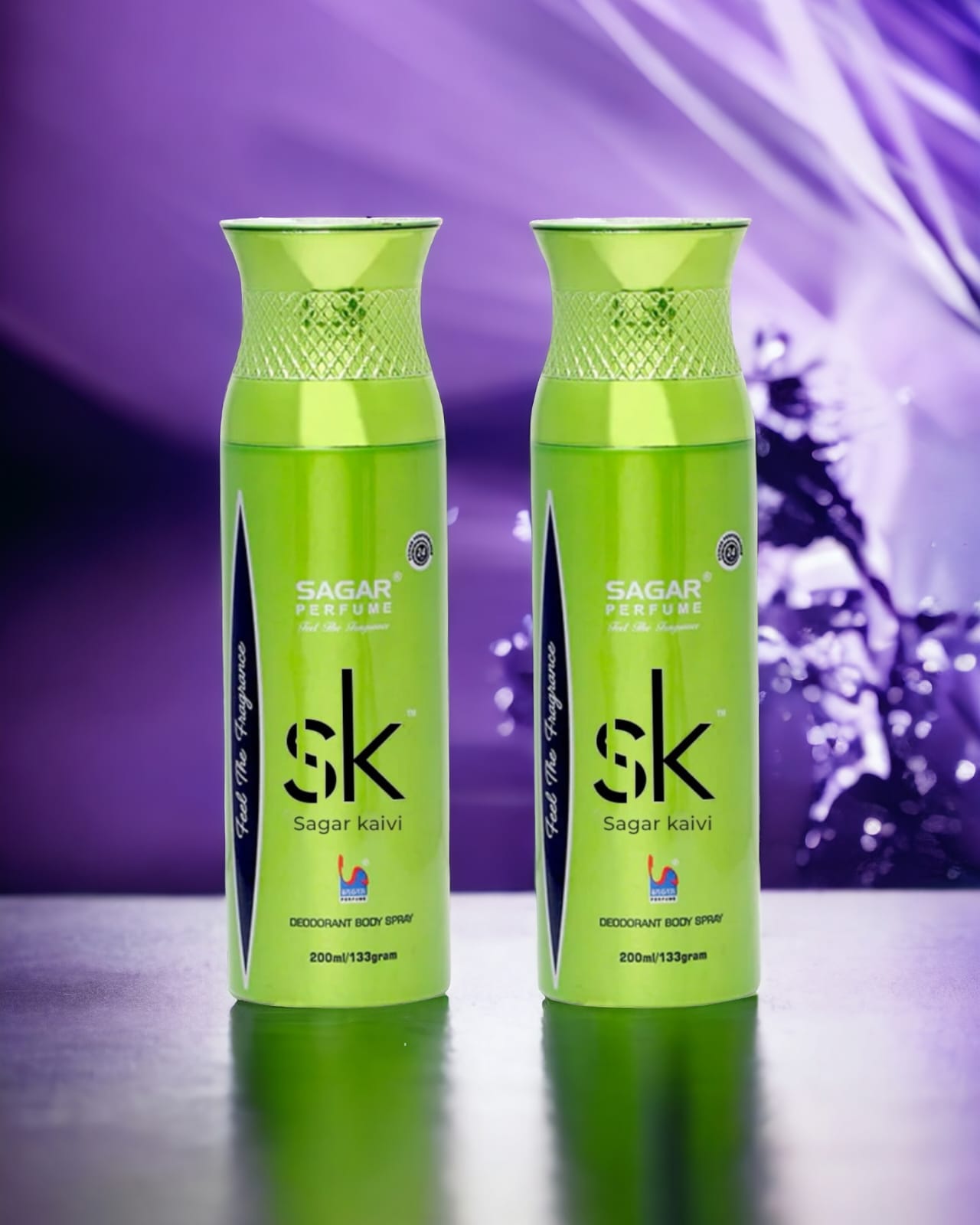 SK Green Deodorant 2 Pcs - 200 ml