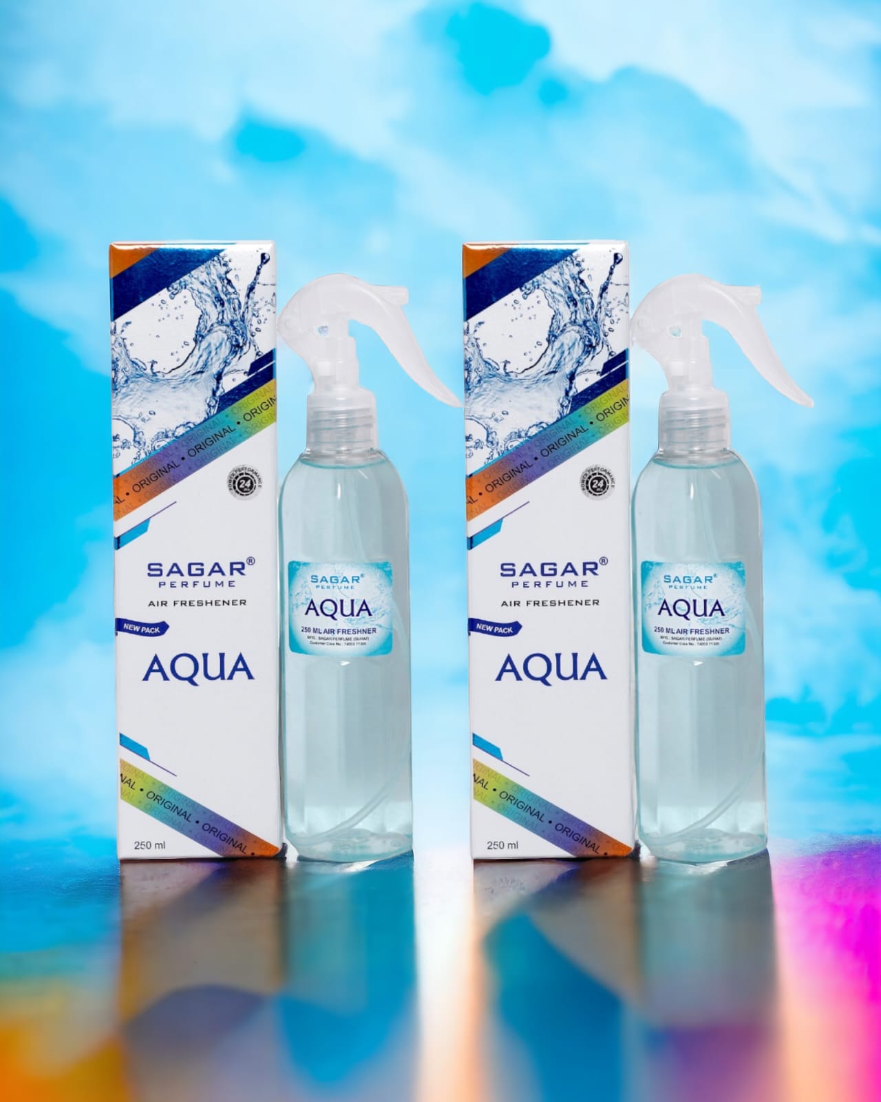 Aqua Room Freshener 2 Pcs Combo - 250ml