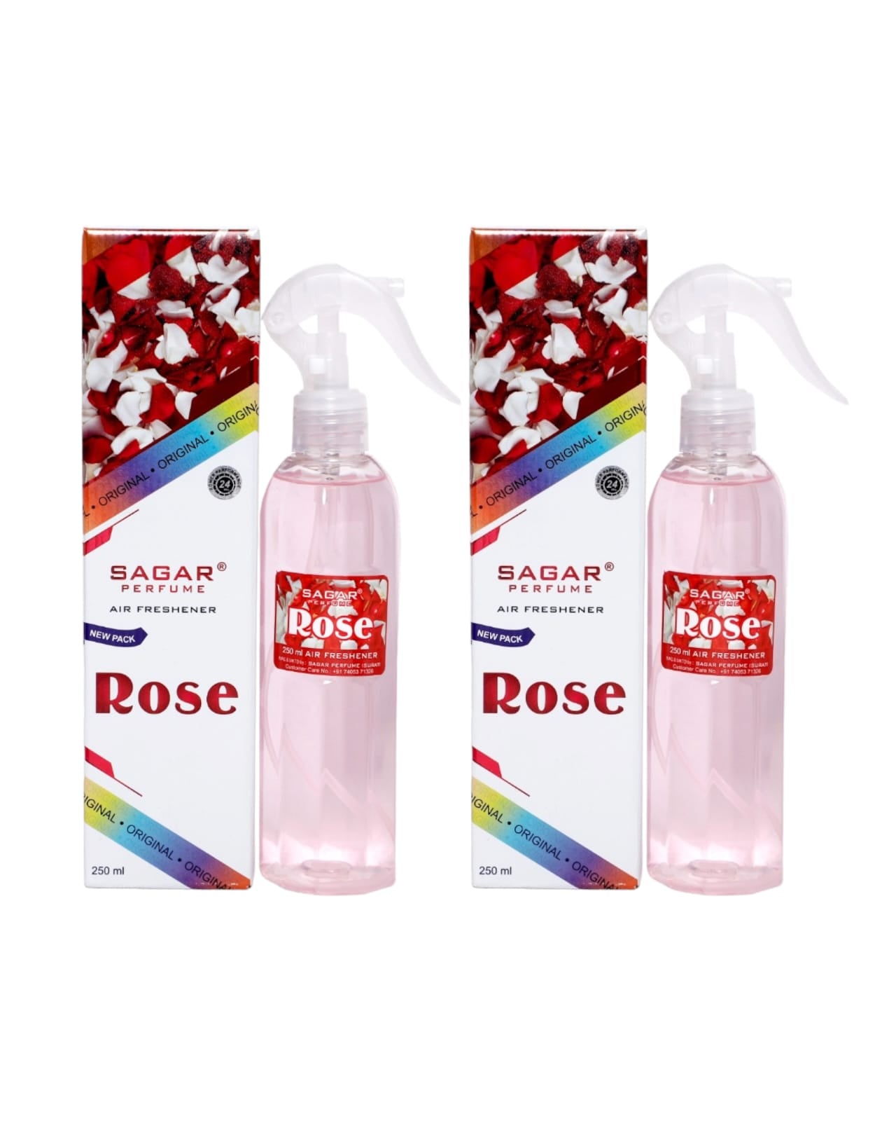 Rose Room Freshener 2 Pcs Combo - 250ml