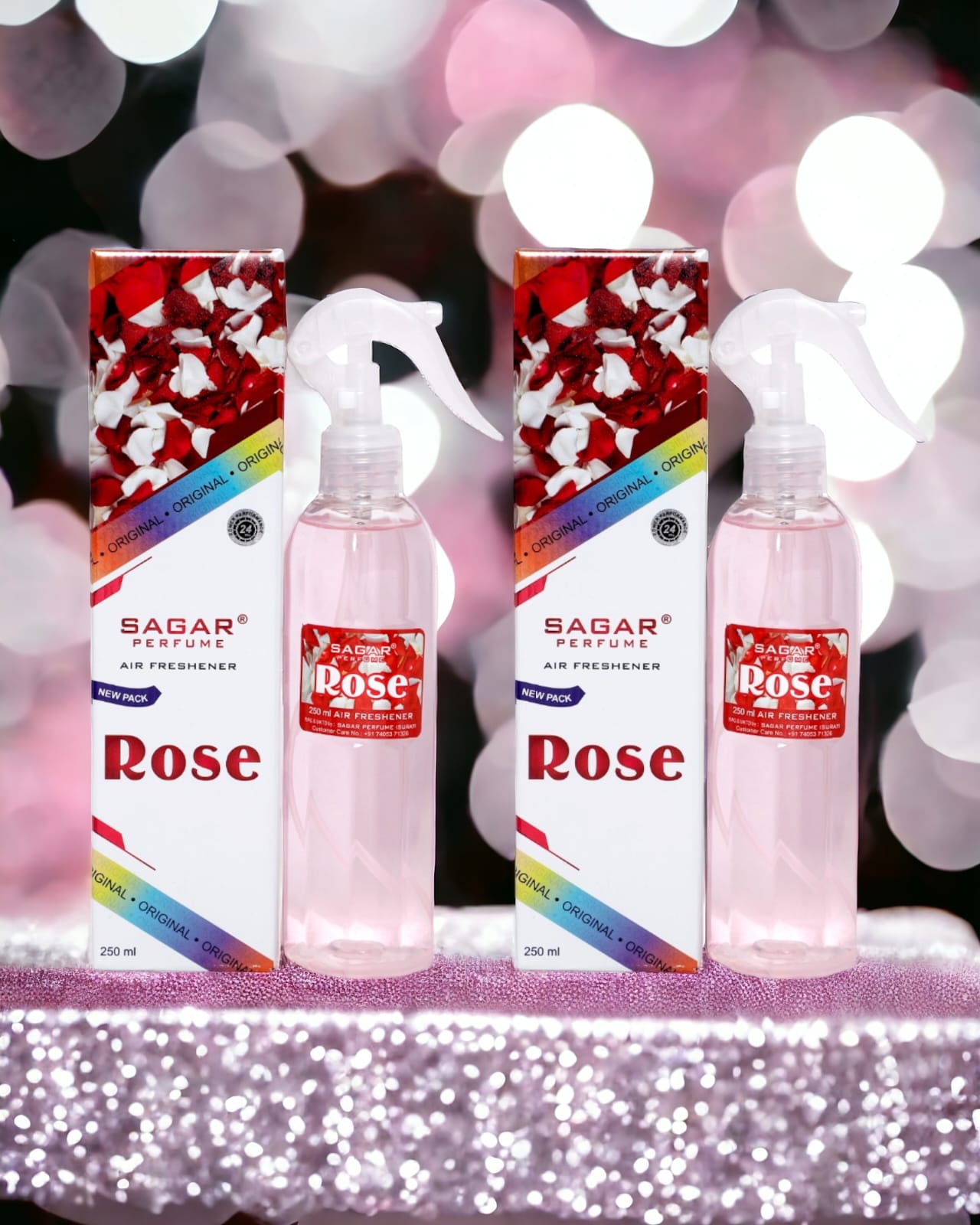 Rose Room Freshener 2 Pcs Combo - 250ml